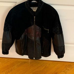 Vintage Suede Leather Jacket